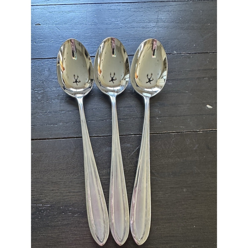 3 Lots Of Mikasa Korea 18-8 Stainless Table Spoon